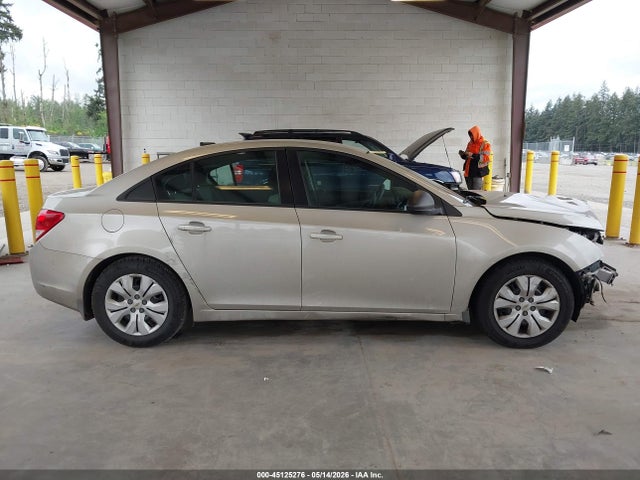 45125276 :رقم المزاد ، 1G1PA5SG7E7181060 vin ، 2014 Chevrolet Cruze Ls Auto مزاد بيع