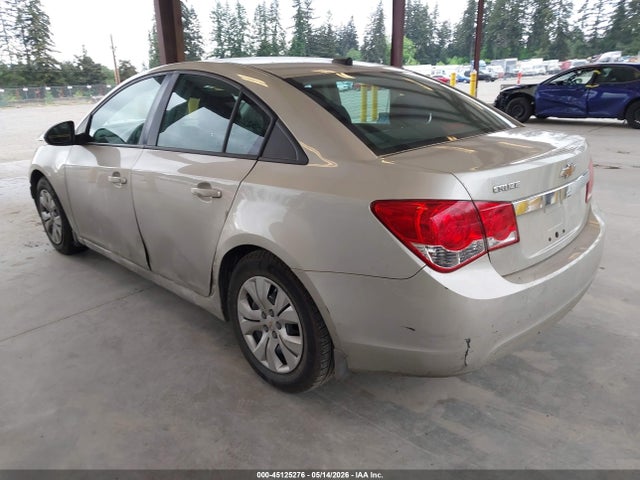 45125276 :رقم المزاد ، 1G1PA5SG7E7181060 vin ، 2014 Chevrolet Cruze Ls Auto مزاد بيع
