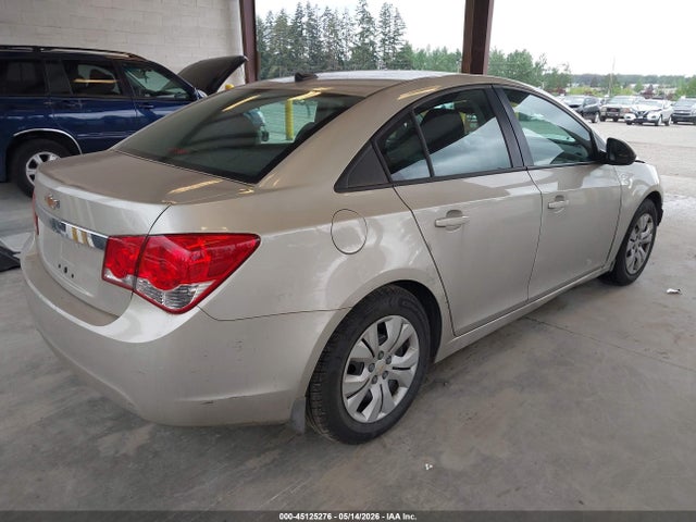 45125276 :رقم المزاد ، 1G1PA5SG7E7181060 vin ، 2014 Chevrolet Cruze Ls Auto مزاد بيع
