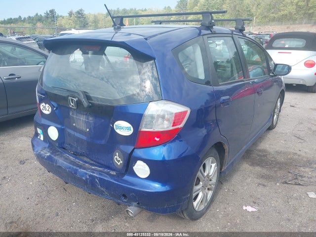 2009 Honda Fit Sport მანქანა იყიდება აუქციონზე, vin: JHMGE87439S072690, აუქციონის ნომერი: 45125332