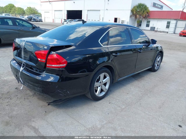 45125374 :رقم المزاد ، 1VWBH7A36DC081395 vin ، 2013 Volkswagen Passat 2.5l Se مزاد بيع
