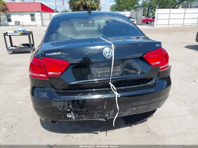45125374 :رقم المزاد ، 1VWBH7A36DC081395 vin ، 2013 Volkswagen Passat 2.5l Se مزاد بيع