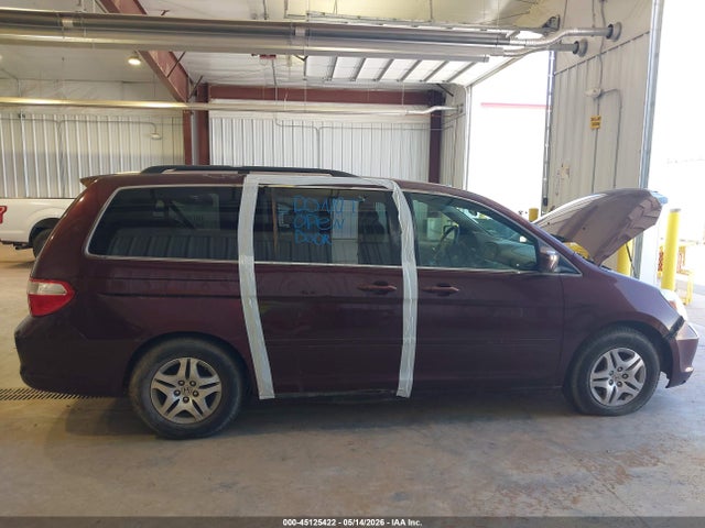 45125422 :رقم المزاد ، 5FNRL38777B140463 vin ، 2007 Honda Odyssey Ex-l مزاد بيع