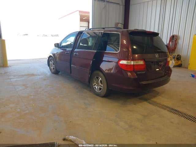 45125422 :رقم المزاد ، 5FNRL38777B140463 vin ، 2007 Honda Odyssey Ex-l مزاد بيع