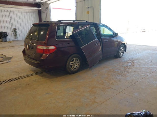 45125422 :رقم المزاد ، 5FNRL38777B140463 vin ، 2007 Honda Odyssey Ex-l مزاد بيع