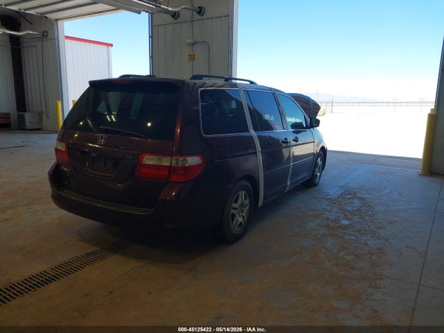 45125422 :رقم المزاد ، 5FNRL38777B140463 vin ، 2007 Honda Odyssey Ex-l مزاد بيع