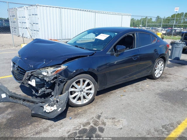 2015 Mazda Mazda3 S Grand Touring მანქანა იყიდება აუქციონზე, vin: JM1BM1W38F1238847, აუქციონის ნომერი: 45125499