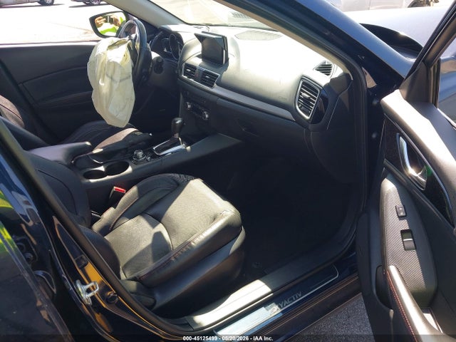 2015 Mazda Mazda3 S Grand Touring მანქანა იყიდება აუქციონზე, vin: JM1BM1W38F1238847, აუქციონის ნომერი: 45125499