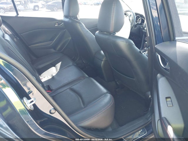 2015 Mazda Mazda3 S Grand Touring მანქანა იყიდება აუქციონზე, vin: JM1BM1W38F1238847, აუქციონის ნომერი: 45125499