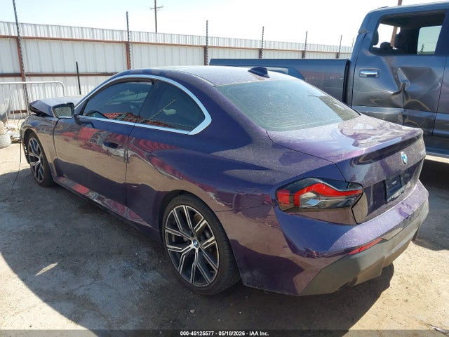 Aukcja sprzedaży 2022 Bmw 230 I, vin: 3MW23CM03N8C49415, numer aukcji: 45125577