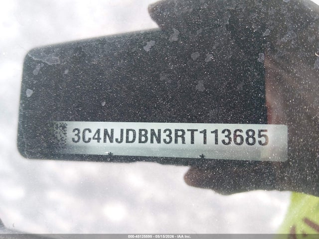 45125595 :رقم المزاد ، 3C4NJDBN3RT113685 vin ، 2024 Jeep Compass Latitude 4x4 مزاد بيع
