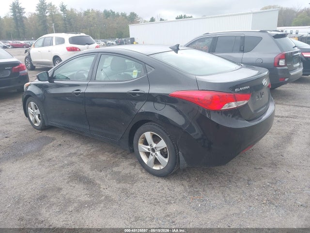 Aukcja sprzedaży 2013 Hyundai Elantra Gls, vin: 5NPDH4AE5DH280602, numer aukcji: 45125597