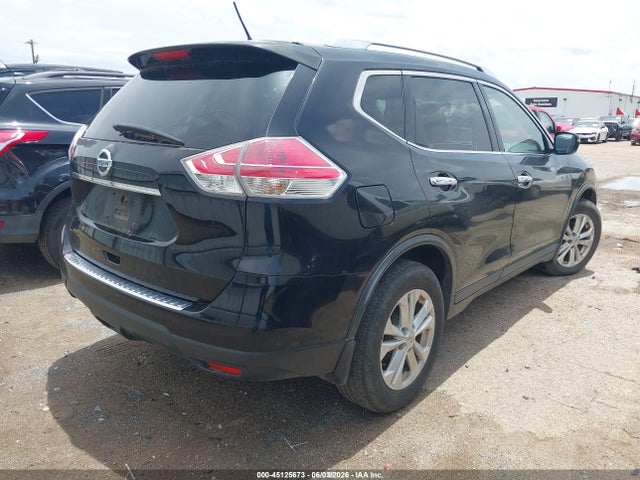 2015 Nissan Rogue Sv მანქანა იყიდება აუქციონზე, vin: KNMAT2MT8FP504940, აუქციონის ნომერი: 45125673