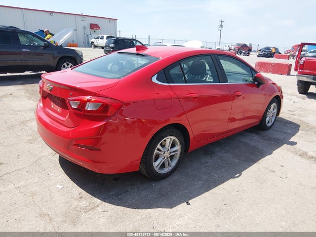 Продаж на аукціоні авто 2017 Chevrolet Cruze Lt Auto, vin: 1G1BE5SM8H7237516, номер лоту: 45125727