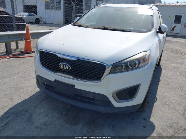 2016 Kia Sorento 3.3l Lx მანქანა იყიდება აუქციონზე, vin: 5XYPGDA51GG108370, აუქციონის ნომერი: 45125741
