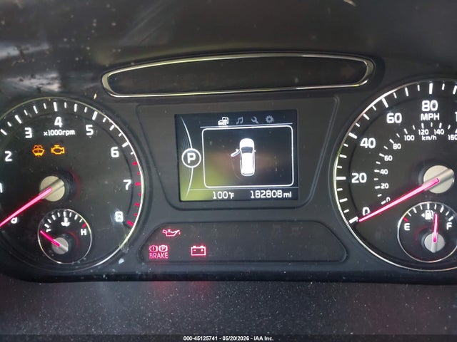 2016 Kia Sorento 3.3l Lx მანქანა იყიდება აუქციონზე, vin: 5XYPGDA51GG108370, აუქციონის ნომერი: 45125741