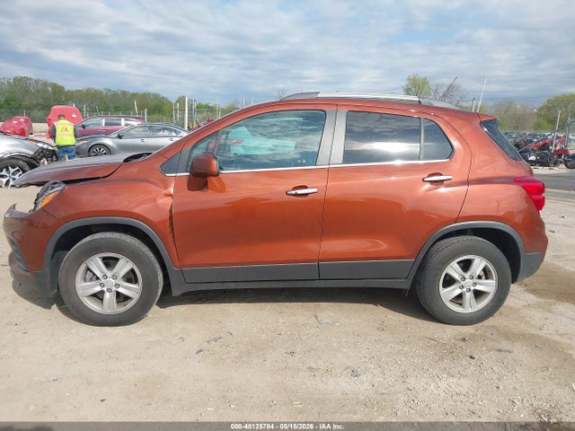 Aukcja sprzedaży 2019 Chevrolet Trax Lt, vin: 3GNCJPSB8KL293175, numer aukcji: 45125784