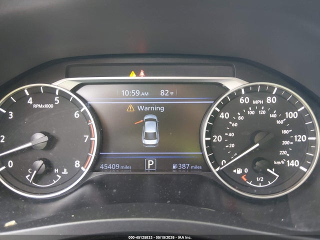 45125833 :رقم المزاد ، 1N4BL4CV2SN362129 vin ، 2025 Nissan Altima Sr Fwd مزاد بيع