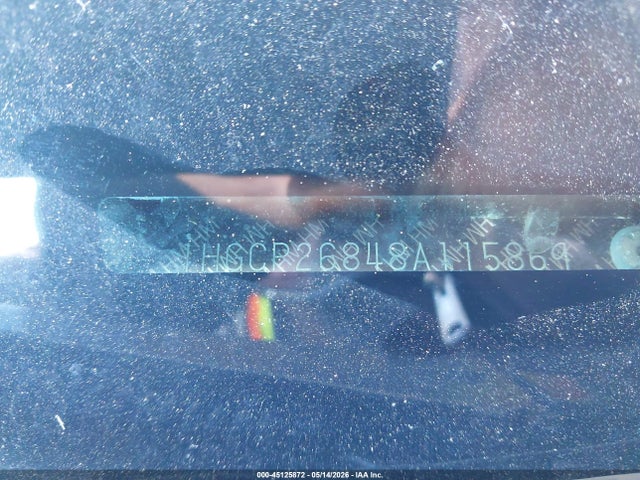 Aukcja sprzedaży 2008 Honda Accord 2.4 Ex-l, vin: 1HGCP26848A115869, numer aukcji: 45125872