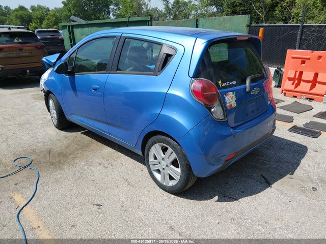 Aukcja sprzedaży 2014 Chevrolet Spark 1lt Manual, vin: KL8CC6S93EC437721, numer aukcji: 45125917