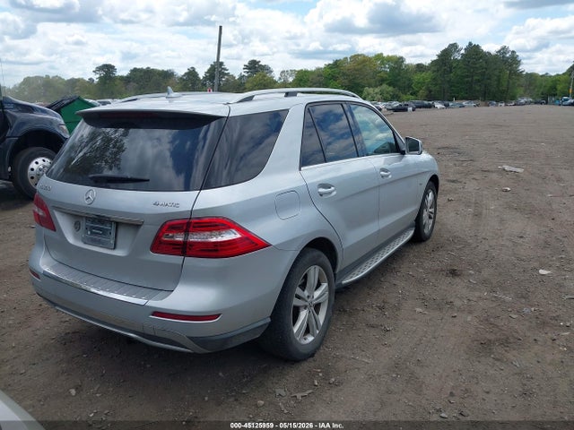 45125959 :رقم المزاد ، 4JGDA5HB6CA030373 vin ، 2012 Mercedes-benz Ml 350 4matic مزاد بيع