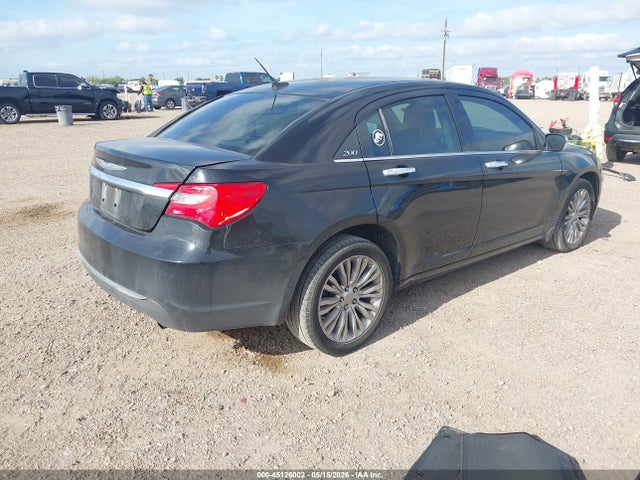 Продажа на аукционе авто 2012 Chrysler 200 Limited, vin: 1C3CCBCB8CN121531, номер лота: 45126002