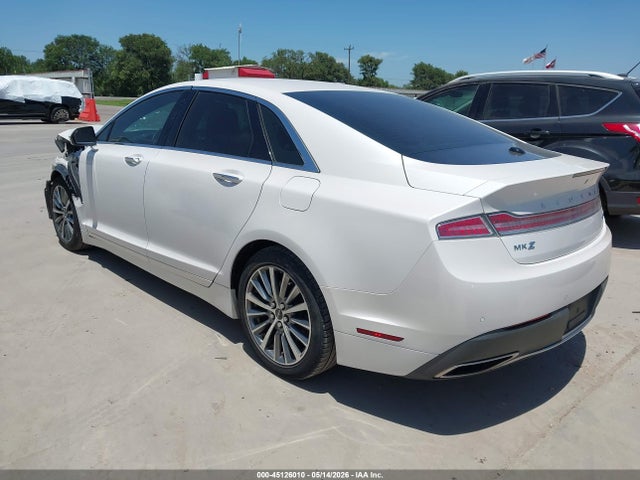 45126010 :رقم المزاد ، 3LN6L5D93JR603660 vin ، 2018 Lincoln Mkz Select مزاد بيع