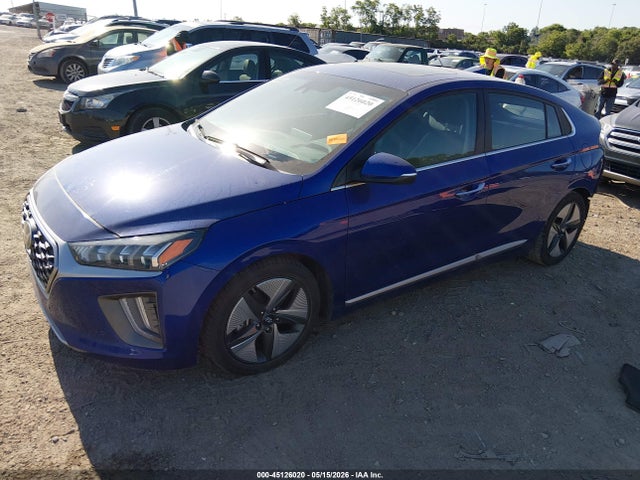 Продаж на аукціоні авто 2022 Hyundai Ioniq Hybrid Limited, vin: KMHC05LC2NU281164, номер лоту: 45126020