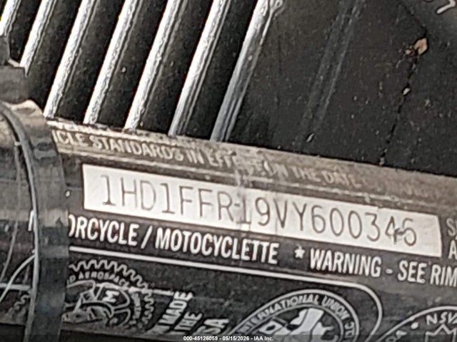 Aukcja sprzedaży 1997 Harley-davidson Flhtci, vin: 1HD1FFR19VY600346, numer aukcji: 45126059