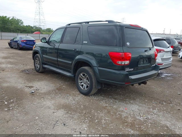 45126062 :رقم المزاد ، 5TDBT44A36S271697 vin ، 2006 Toyota Sequoia Sr5 V8 مزاد بيع