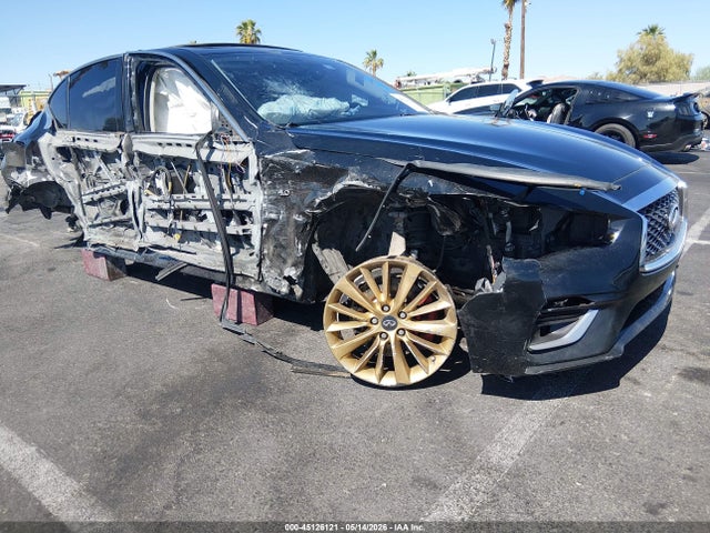 Auction sale of the 2018 Infiniti Q50 3.0t Luxe, vin: JN1EV7AR1JM436754, lot number: 45126121