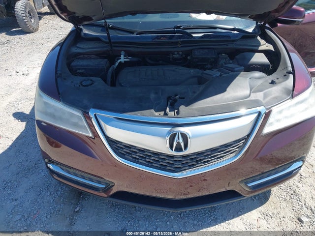 Auction sale of the 2016 Acura Mdx Technology   Acurawatch Plus Packages/technology Package, vin: 5FRYD4H4XGB001382, lot number: 45126142