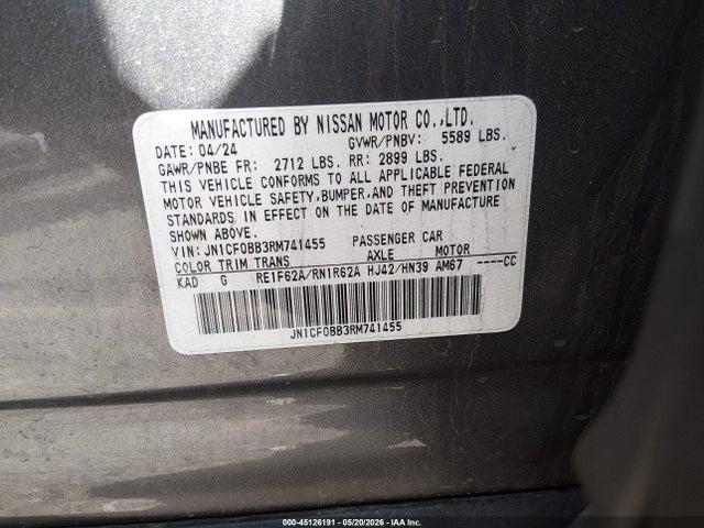 Nissan Ariya Engage 2024 JN1CF0BB3RM741455 Image 9
