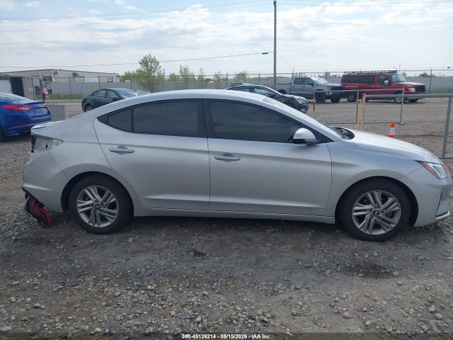 Продаж на аукціоні авто 2019 Hyundai Elantra Sel, vin: KMHD84LF3KU745205, номер лоту: 45126214