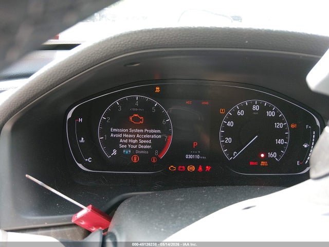 45126238 :رقم المزاد ، 1HGCV2F51KA031771 vin ، 2019 Honda Accord Ex-l 2.0t مزاد بيع