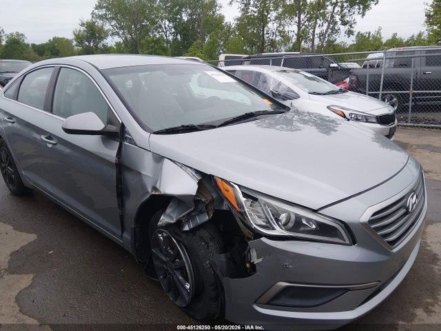 2017 Hyundai Sonata Se მანქანა იყიდება აუქციონზე, vin: 5NPE24AF9HH576842, აუქციონის ნომერი: 45126250