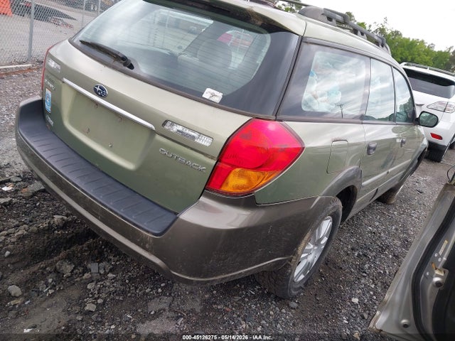 2005 Subaru Outback 2.5i მანქანა იყიდება აუქციონზე, vin: 4S4BP61C257325386, აუქციონის ნომერი: 45126275
