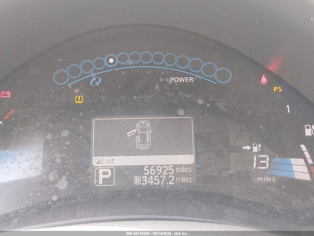 Aukcja sprzedaży 2012 Nissan Leaf Sl, vin: JN1AZ0CP4CT026612, numer aukcji: 45126280