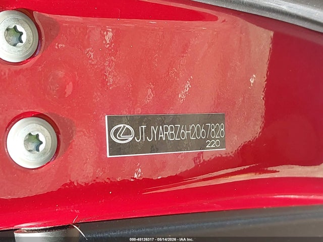Продажа на аукционе авто 2017 Lexus Nx 200t F Sport, vin: JTJYARBZ6H2067828, номер лота: 45126317