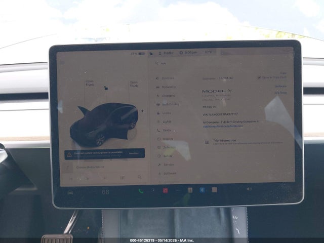 Продаж на аукціоні авто 2024 Tesla Model Y Long Range Dual Motor All-wheel Drive, vin: 7SAYGDEE6RA277177, номер лоту: 45126319