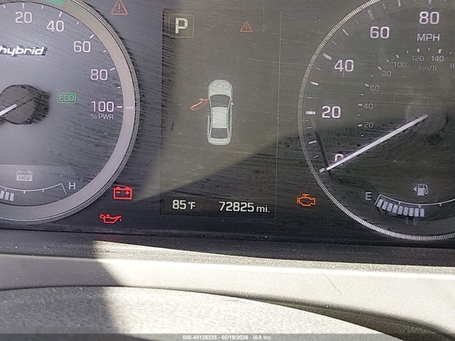 Hyundai Sonata Hybrid Se 2016 KMHE24L15GA035306 Image 16