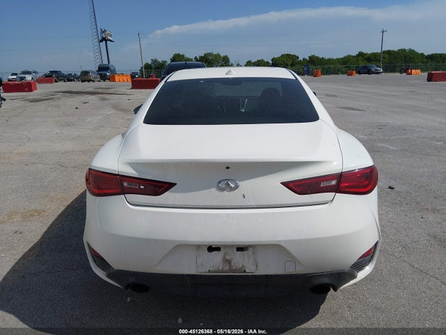 2018 Infiniti Q60 3.0t Luxe მანქანა იყიდება აუქციონზე, vin: JN1EV7EL1JM390865, აუქციონის ნომერი: 45126368
