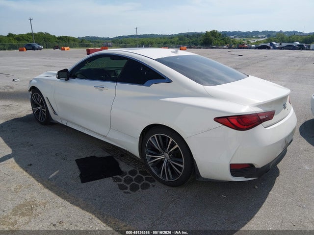 2018 Infiniti Q60 3.0t Luxe მანქანა იყიდება აუქციონზე, vin: JN1EV7EL1JM390865, აუქციონის ნომერი: 45126368