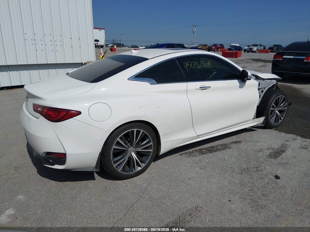 2018 Infiniti Q60 3.0t Luxe მანქანა იყიდება აუქციონზე, vin: JN1EV7EL1JM390865, აუქციონის ნომერი: 45126368