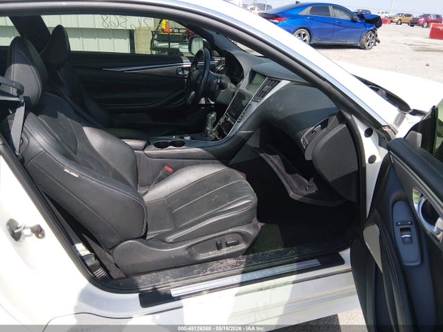 2018 Infiniti Q60 3.0t Luxe მანქანა იყიდება აუქციონზე, vin: JN1EV7EL1JM390865, აუქციონის ნომერი: 45126368