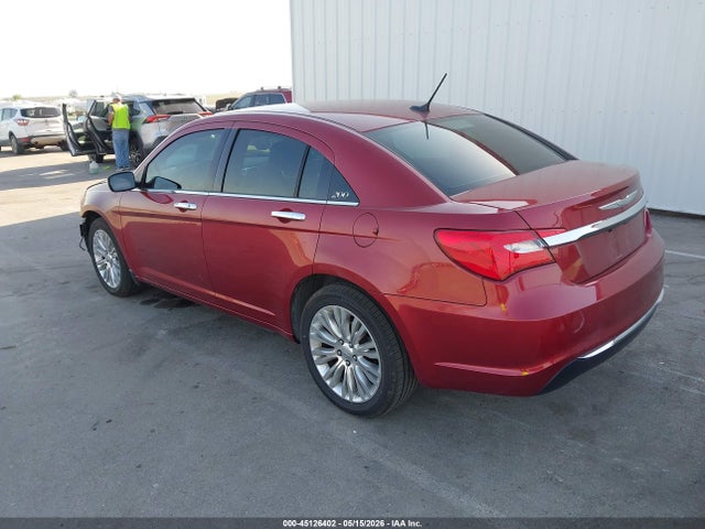 Продажа на аукционе авто 2011 Chrysler 200 Limited, vin: 1C3BC2FB3BN583307, номер лота: 45126402