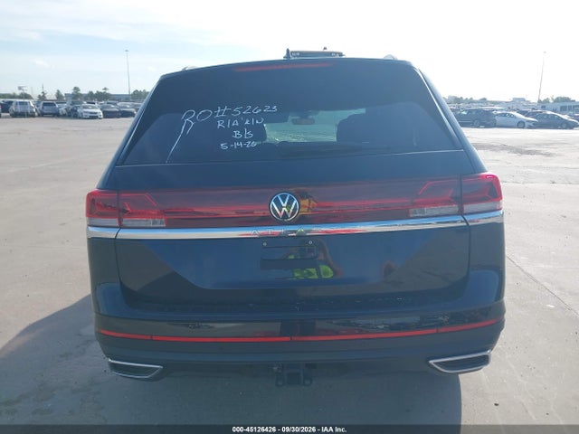 45126426 :رقم المزاد ، 1V2WR2CA6SC524222 vin ، 2025 Volkswagen Atlas 2.0t Se W/technology مزاد بيع