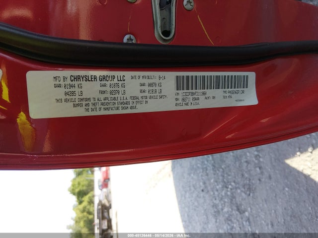 Aukcja sprzedaży 2015 Dodge Dart Sxt, vin: 1C3CDFBBXFD111860, numer aukcji: 45126446