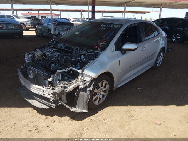 45126451 :رقم المزاد ، 5YFEPMAE8MP192637 vin ، 2021 Toyota Corolla Le مزاد بيع
