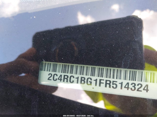 45126452 :رقم المزاد ، 2C4RC1BG1FR514324 vin ، 2015 Chrysler Town & Country Touring مزاد بيع